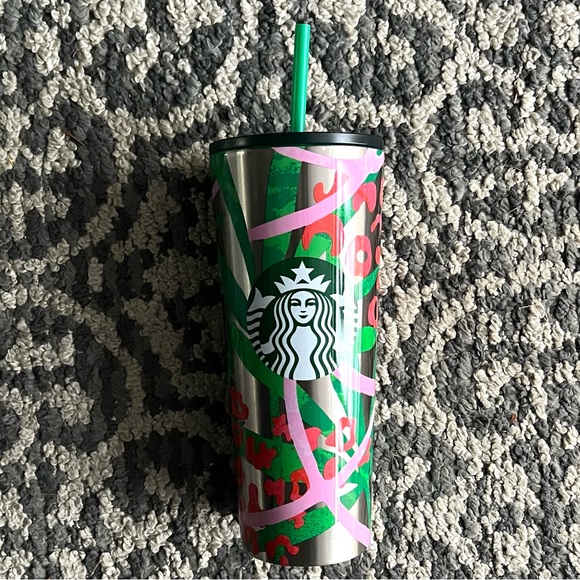 Starbucks Limited Edition Summer 2021 Cheetah Jungle Tumbler- Venti - Picture 1 of 4